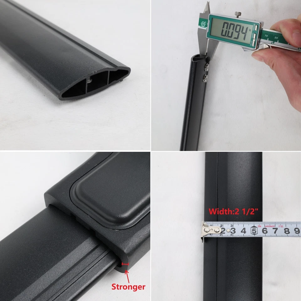 Barras transversales de techo para equipaje 260 lb para GMC Acadia 2017-2023 Foto 4 de 4