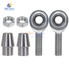 1/2 X 1/2-20 Economy Panhard Bar Kit with Bung .065, Rod End, Heim Joint LH + RH