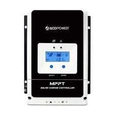 50A MPPT Solar Charge Controller With LCD Display