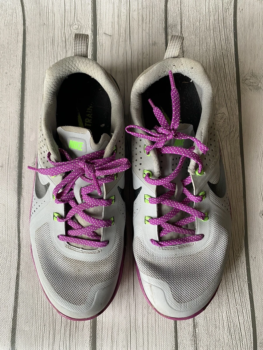 Grey and hotsell purple shoes