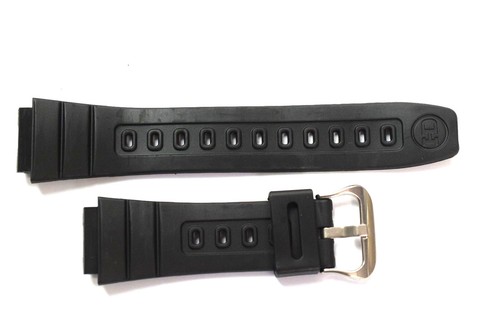 CORREA RELOJ CASIO: 70366827 CORREA PARA DW310 DW330 Correa Resina Negra - Imagen 4 de 4