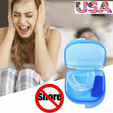 Anti Snore Stop Snoring Mouth Device Guard Good Sleep Aid No Apnea Silicon