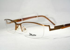 gold color eyeglass frames