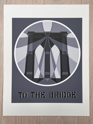 Robert Indiana - To The Bridge - Screenprint Limited edition