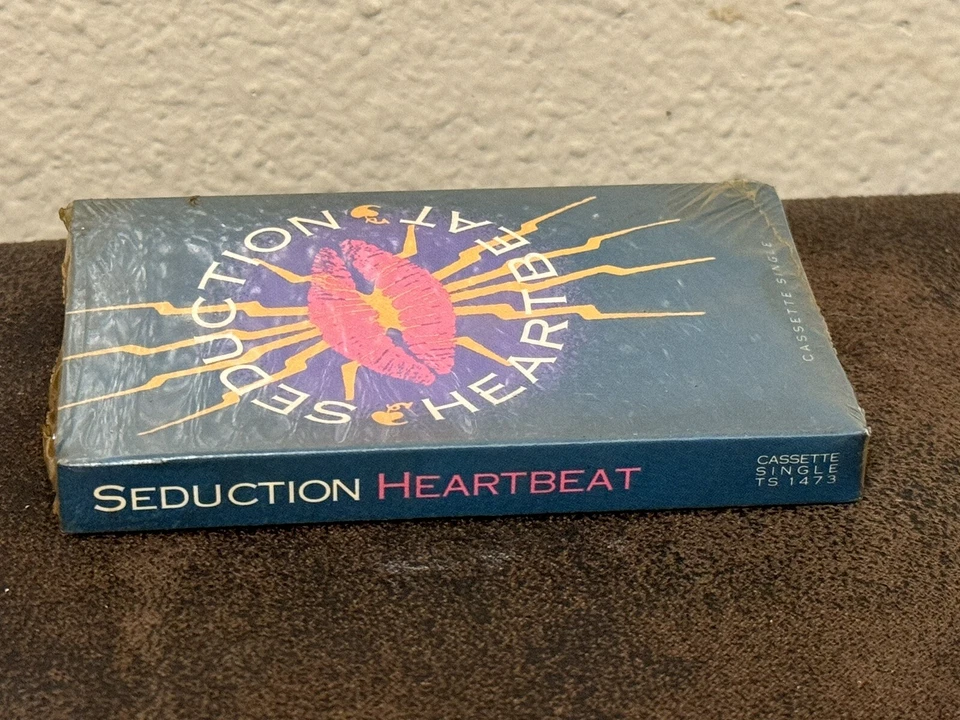 Rare! 1989 Seduction Heartbeat SEALED Cassette Tape Single - NOS - Image 2 of 4