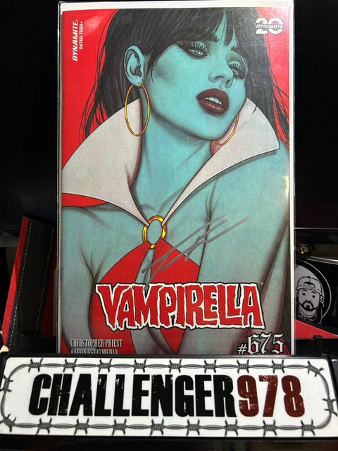 Vampirella #675 Jenny Frison SIGNED w/ COA