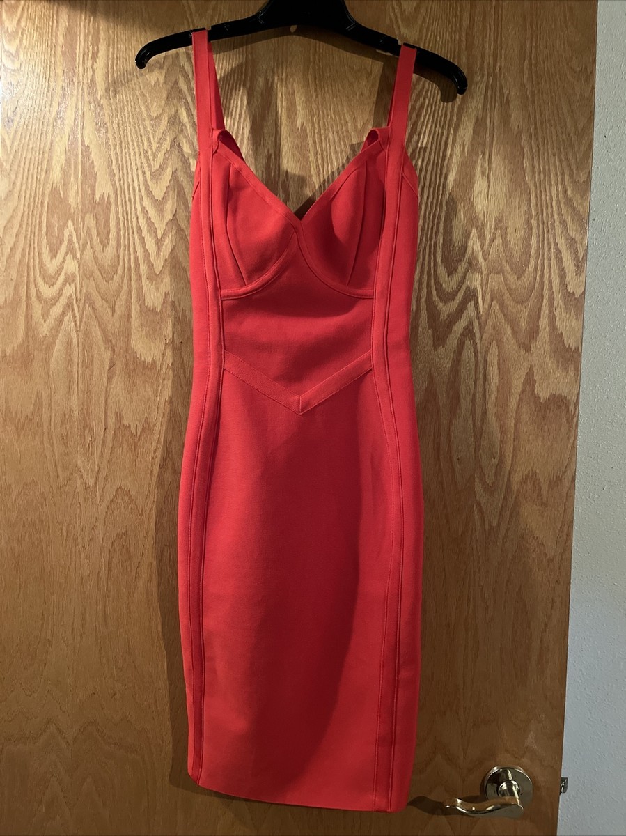 Red Dress Backless Gold Zipper Buckles Straps Halter Strap Small | eBay Red Dress Backless Gold Zipper Buckles Straps Halter Strap Small | eBay