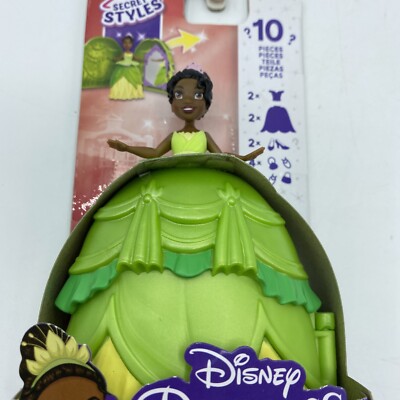 Disney Princess Secret Styles 10 Pieces Fashion Surprise Tiana Hasbro New
