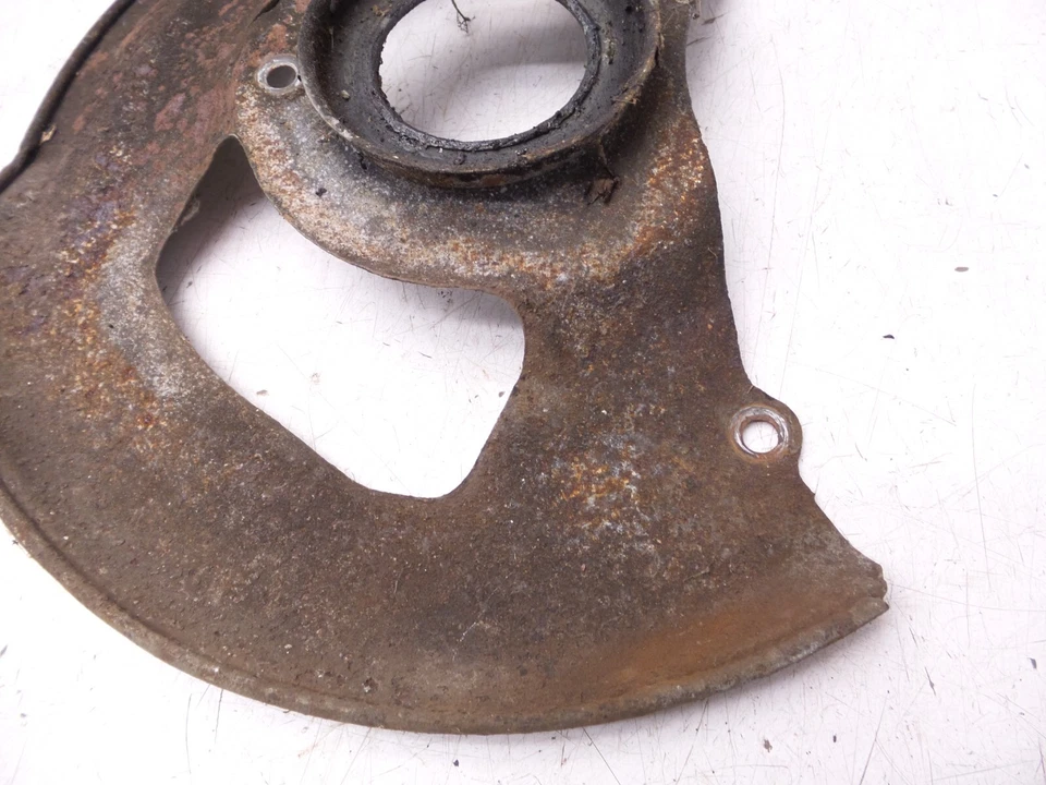 Rotor de freno delantero 70-81 Camaro Firebird protectores antipolvo frenos disco original GM Foto 3 de 4