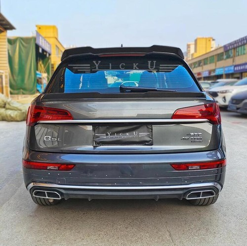 REAL CARBON FIBER Rear Trunk Middle Spoiler Tail Wing FOR AUDI Q5 SQ5 2021 -2024 - Bild 5 von 9