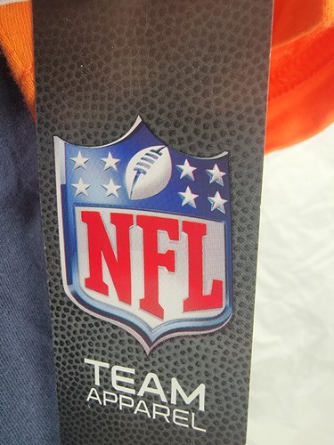 NEW Denver Broncos NFL Team New Era Navy Lace-Up Neck SS Tee Shirt Women's S - Picture 7 of 9