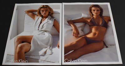 2011 Print Ad Sexy Calvin Klein Underwear Fashion Style Dirty Blonde Lady  art | eBay