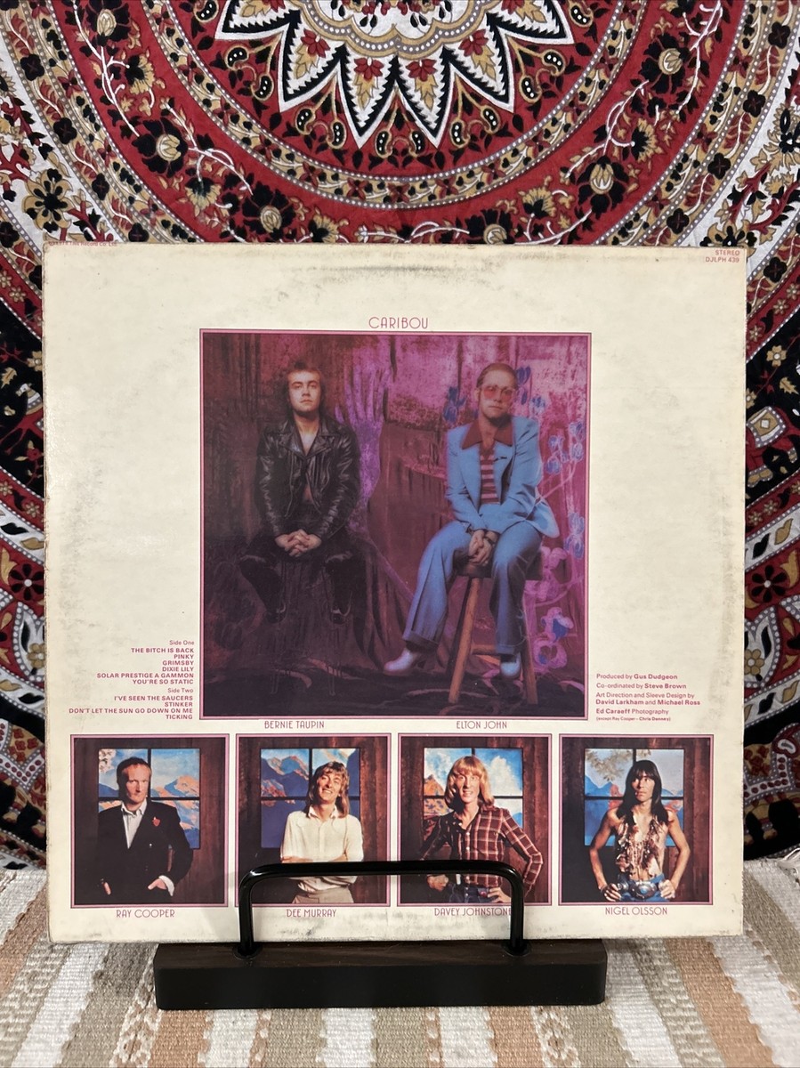 Elton John – Caribou ~ UK Import, EX/EX | eBay