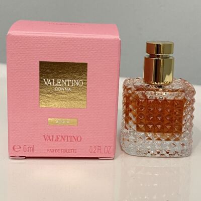 NIB Valentino Donna EDP/Donna ACQUA EDT perfume splash mini oz~Choose  scent