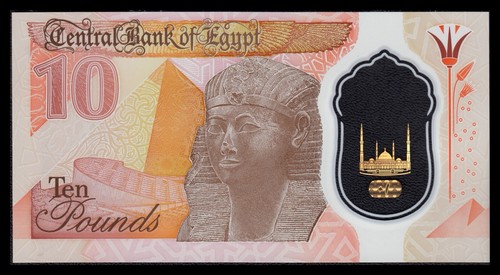 Egipto - Egypt 10 Pounds 2022 Pick 81a SC = UNC - Imagen 3 de 3