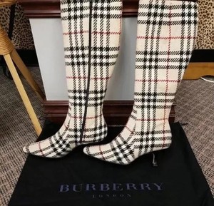 burberry high boots