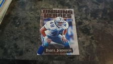 1999 FLEER TRADITION UNSUNG HEROES # 8 OF 30 UH DARYL JOHNSTON  FOOTBALL CARD