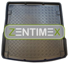 Geriffelte Kofferraumwanne für Seat Exeo 3R2 Facelift Limousine Stufenheck 4-tür