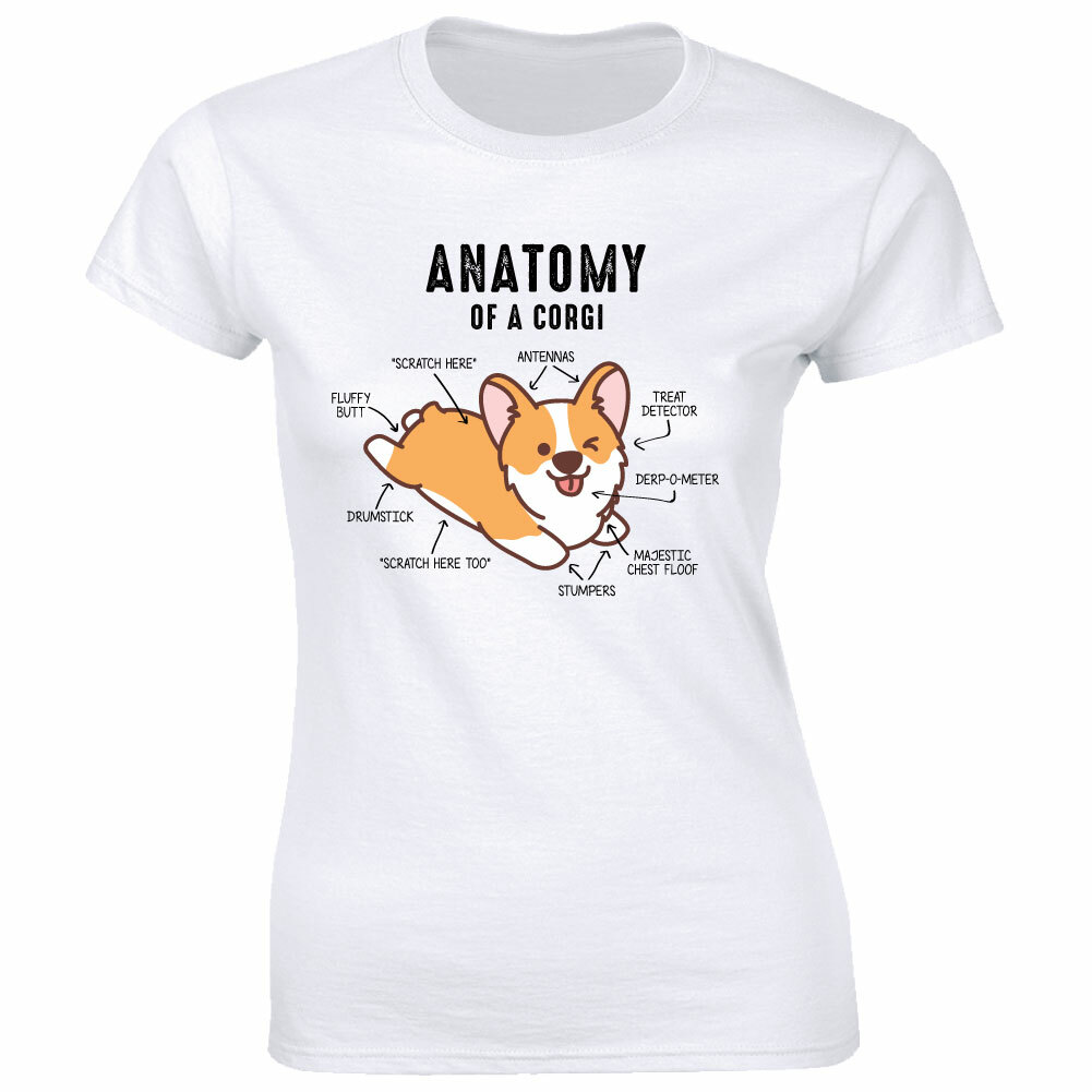 Corgi Anatomy T-Shirt Corgi Anatomy T-Shirt