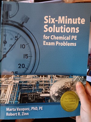 Six-Minute Solutions for Chemical PE Exam Problems by Robert R. Zinn and...