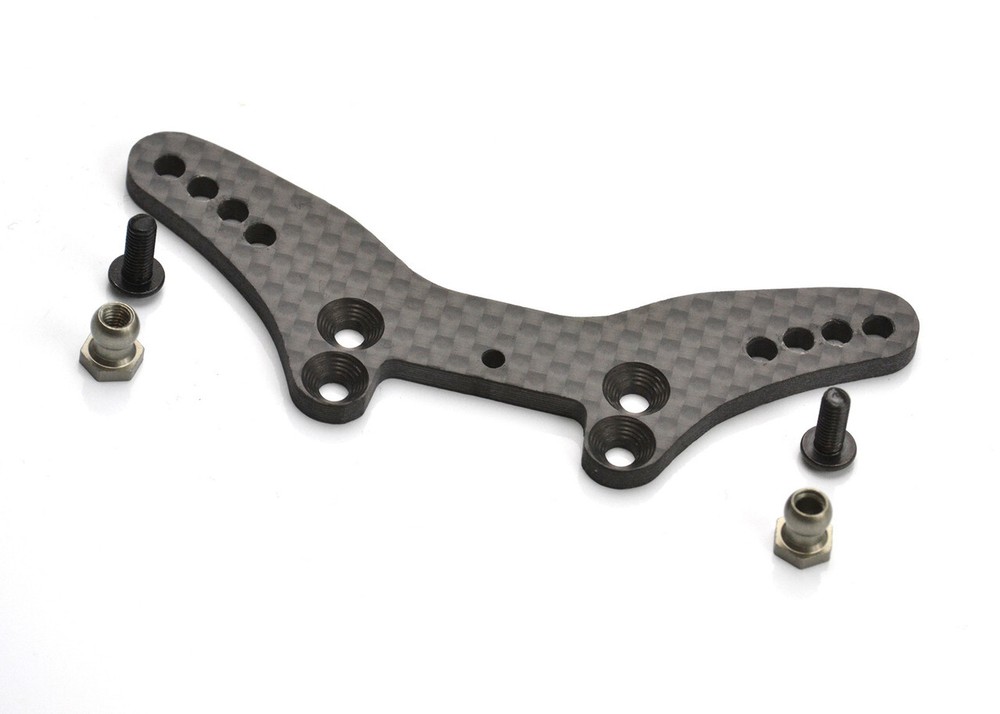 NEW Exotek 2166 Heavy Duty 3mm Carbon Fiber Front Shock Tower for HPI RS4 Sport