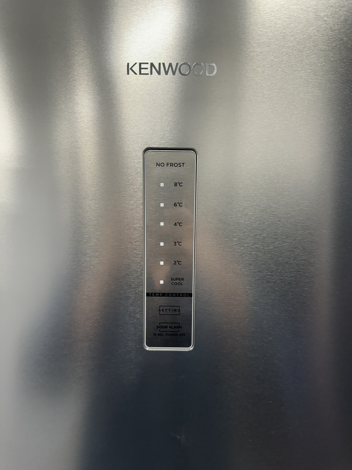 KENWOOD KTLD60X23 Tall Fridge Inox (Water dispenser (no plumbing