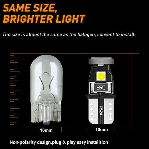 6000K Interior Map Dome LED Bulbs Kit Package Replacement for Hummer H3 2005 - Picture 3 of 9