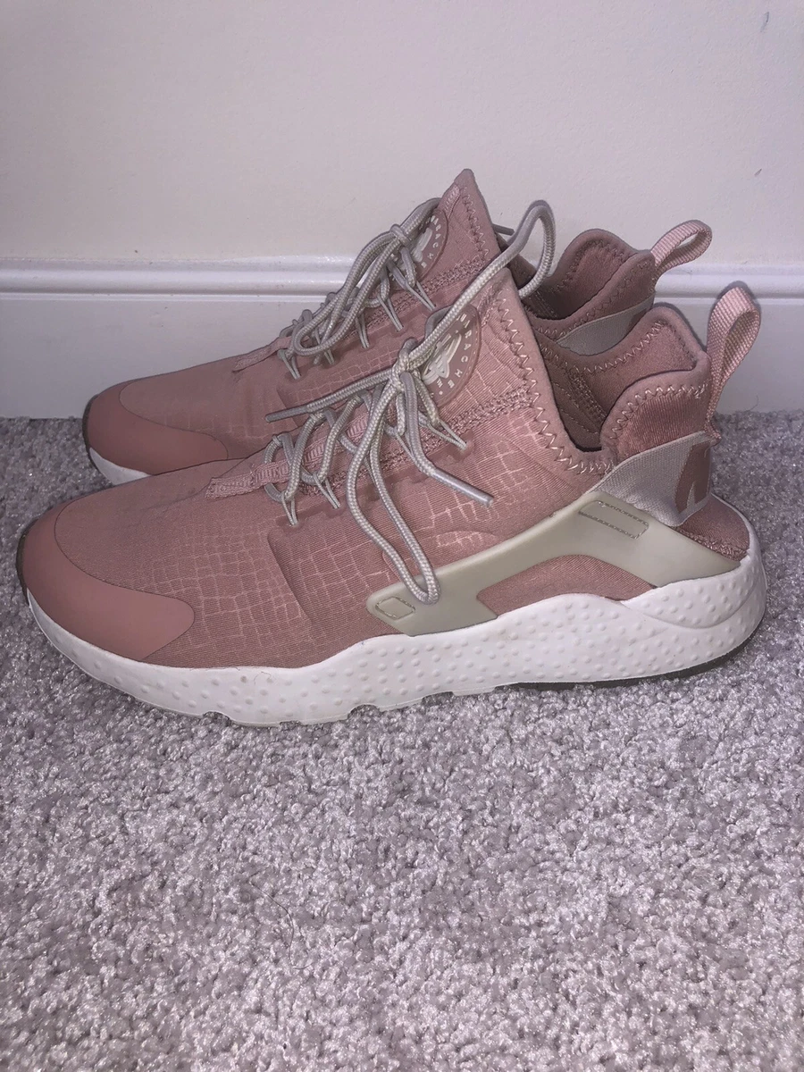 Nike Air Huarache Run Ultra Particle Pink Women s size 9.5 Running Shoe 819151
