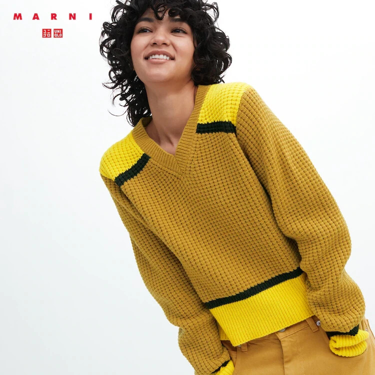【送料&関税込】Marni Sweater Marni crew-neck Sleeveless Sweater | Blue | FARFETCH