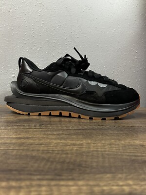 Nike Vaporwaffle x Sacai Gum Black DD1875-001 Men's Size 13
