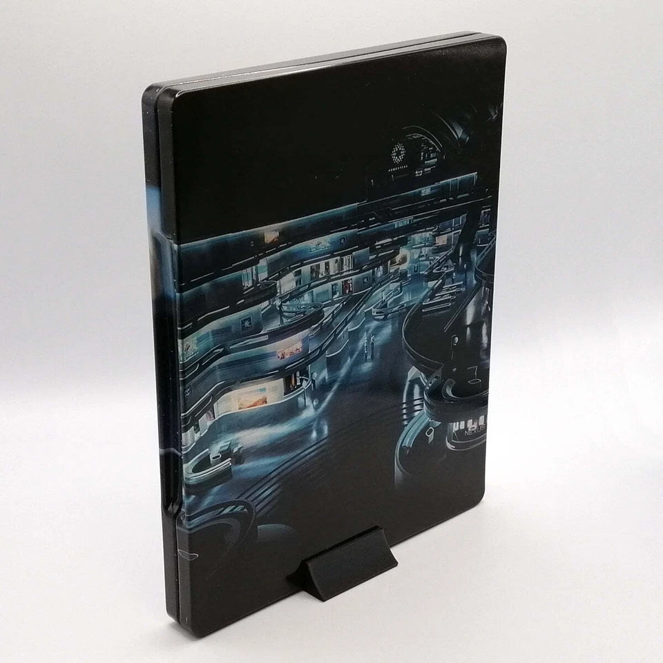 2x DVD BlueRay Steelbook Aufsteller Ständer Stand Halter Display Schwarz - Bild 4 von 4