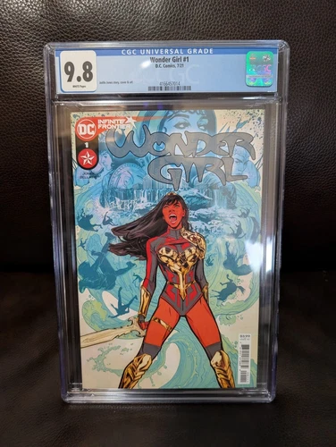 Wonder Girl #1 CGC 9.8 1st Solo Series DC Comics 2021