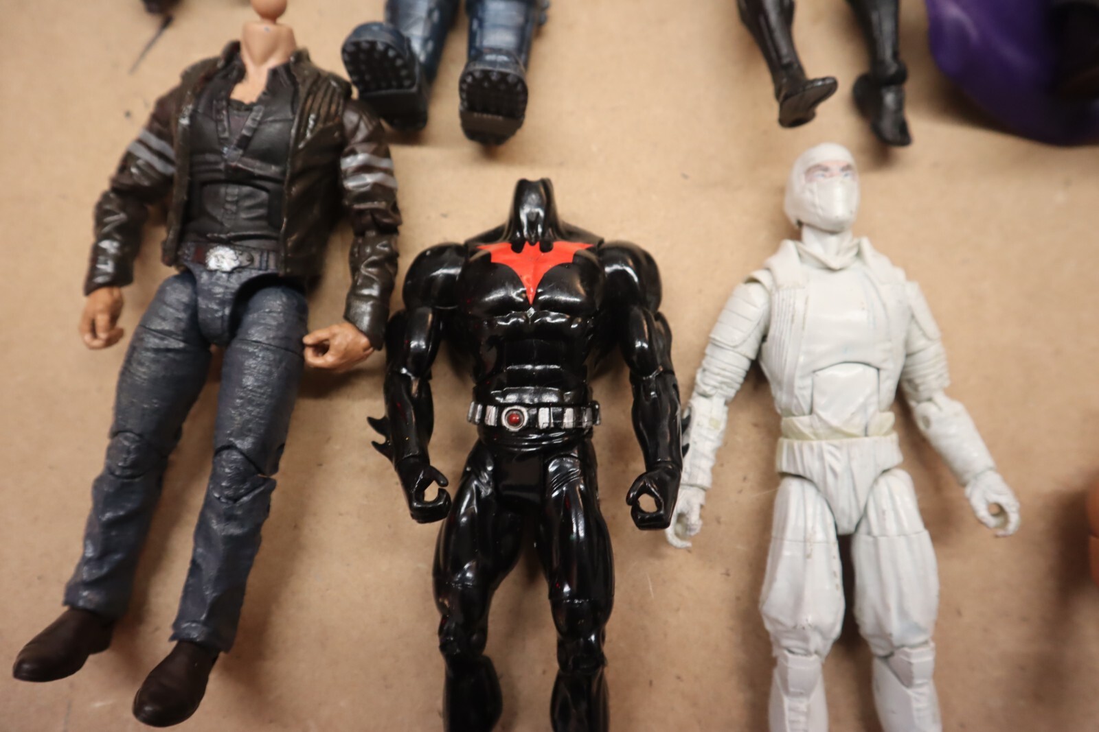 Action Figure Custom Fodder Lot Marvel Legends Hasbro DC Comics