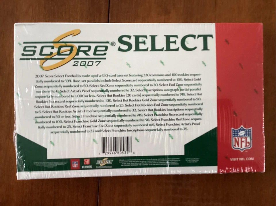 2007 Score Select Football Hobby Box-Peterson Rookie Yr. - Image 2 of 2