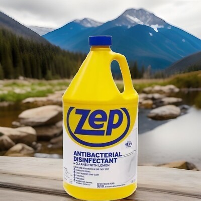 Zep Antibacterial Disinfectant & Cleaner with Lemon 1 Gallon