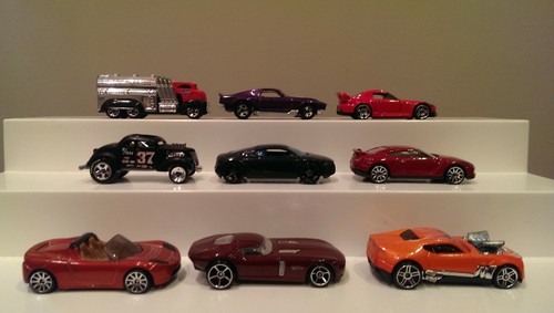 Hot Wheels New Models 9 From 2008/2009 - Audi, Tesla, Nissan GT-R, Fast FeLion
