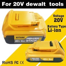 12ah 20V Replacement Battery Lithium-ion for DeWalt DCB205 DCB201 DCB203