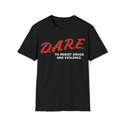 D.A.R.E Vintage Shirt 90s Retro 80s Educational Dare Tiger Unisex