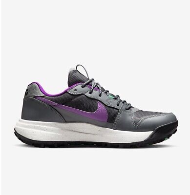 Men Nike ACG Lowcate Athletic Shoes Smoke Grey/Vivid Purple Men Nike ACG Lowcate Athletic Shoes Smoke Grey/Vivid Purple
