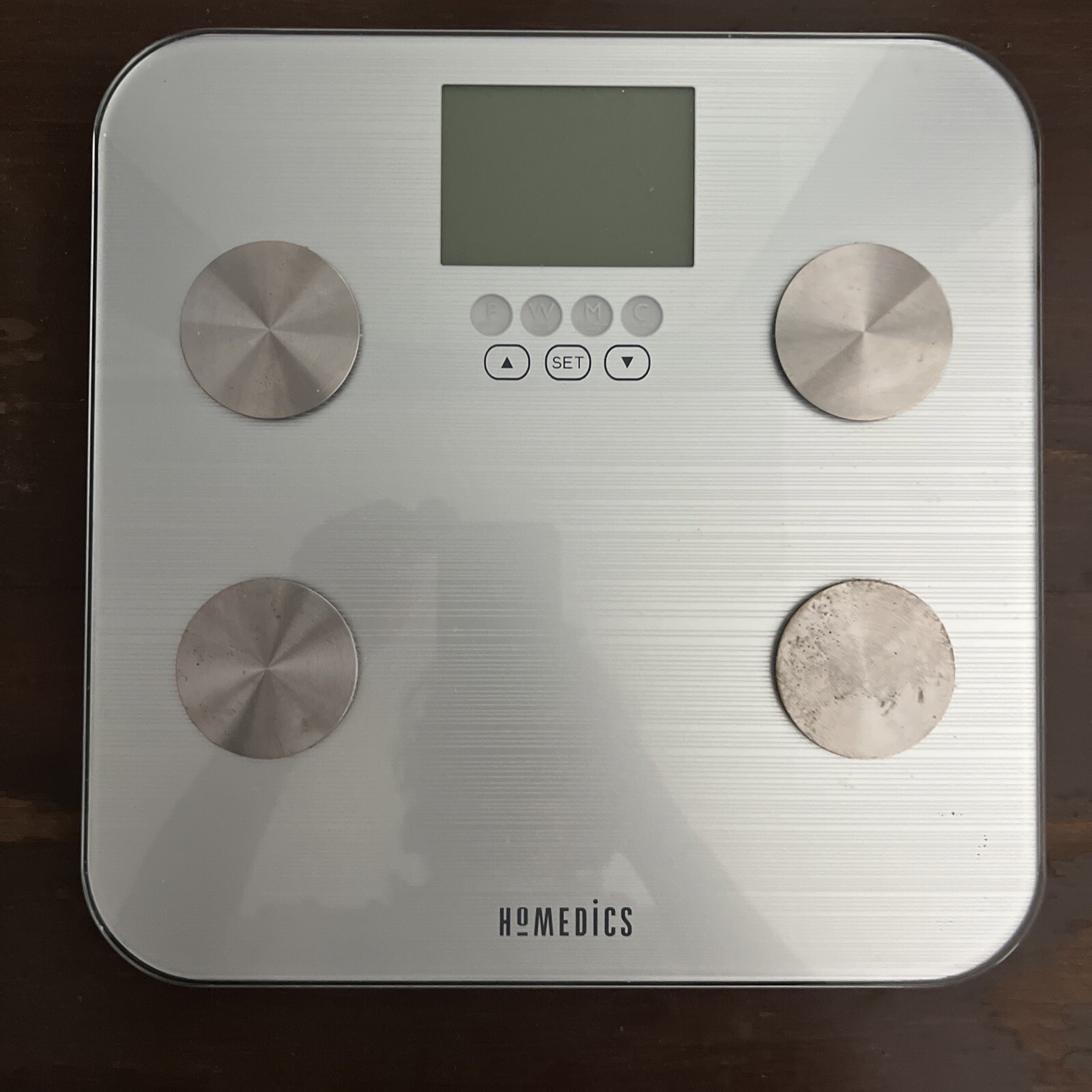 HoMedics SC531 Health Station Digital Body Fat Analyzer Silver