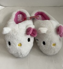 Hello Kitty Sanrio Slippers House Shoes Plush 7/8 Women NEW