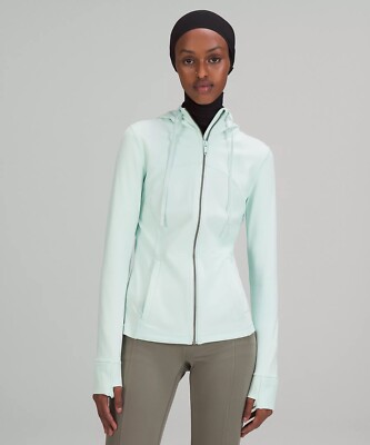 Lululemon Hooded Define Jacket *Nulu SIZE 8 Delicate Mint DELM