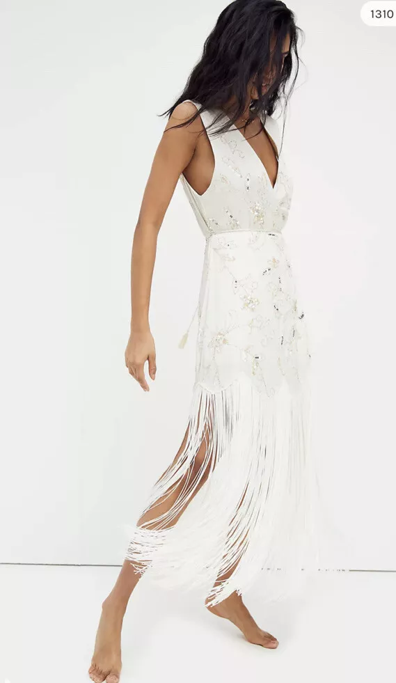 Modern top fringe dress