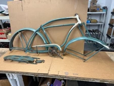 Hawthorne 26" Mens Bicycle Frame Set Forks Fenders Sprocket Rack && Prewar ?