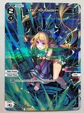 WIXOSS Vertex Diva Umr =Outsider= (Parallel Foil) WXDi-P04-030P[EN] NM/M 