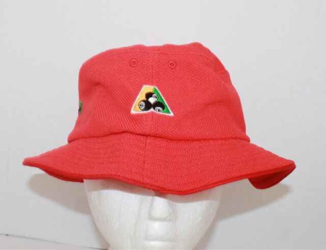 Henselite Red Bucket Hat Brand New Size S/M Lawn Bowls Australia