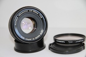 Konica AR Mount Hexanon 50mm F/1.8 Standard Prime  Camera Lens.
