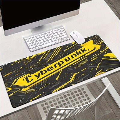 1pc, Science and Technology, Printed Pad for Desk, Gaming, Office Decor, Non-S