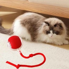 Automatic Rolling Ball Smart Cat Dog Toy Electric Pet Self-moving Kitten Game US