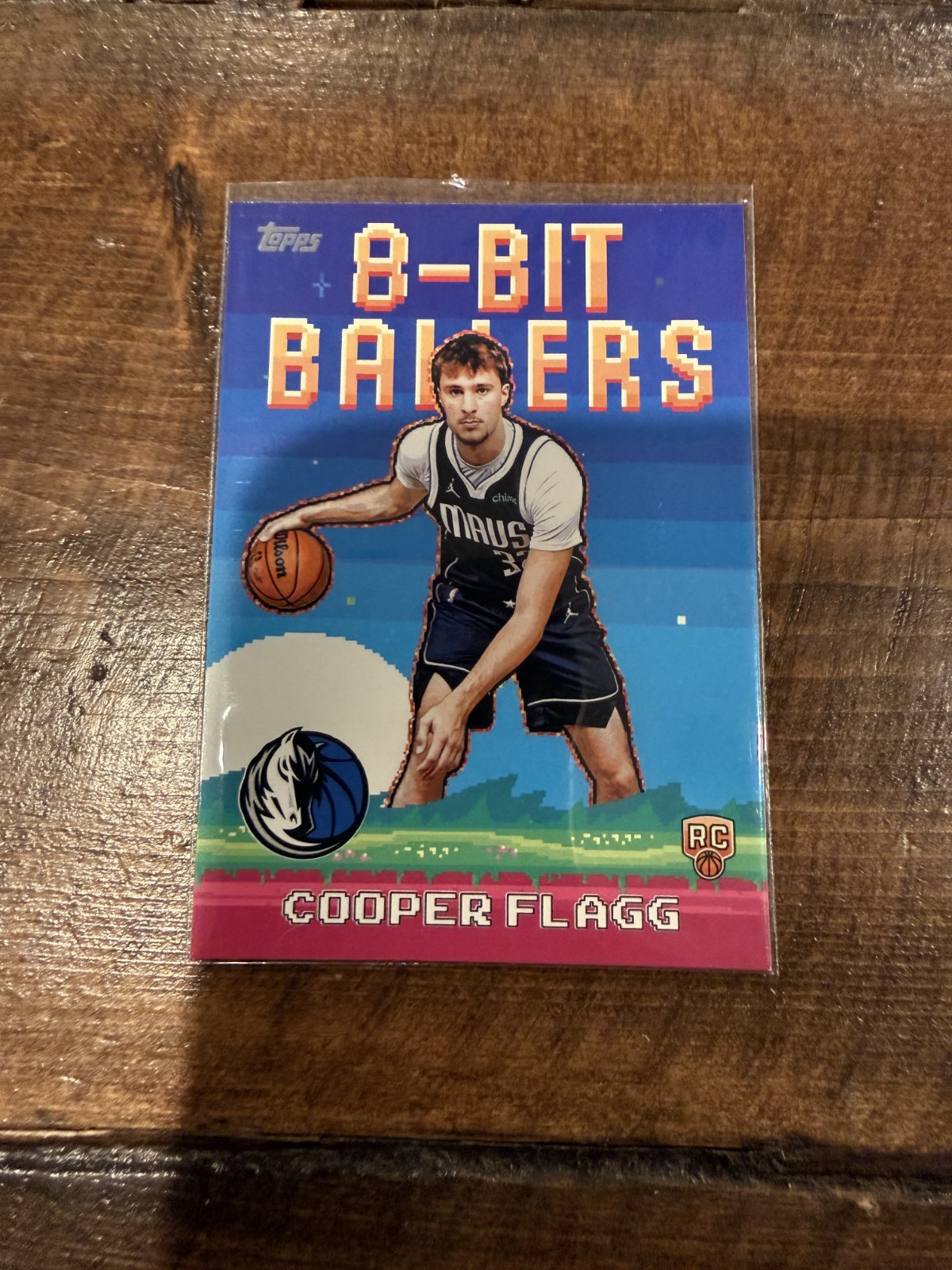2025 Topps 8-Bit Ballers Cooper Flagg RC – Dallas Mavericks Rookie Card